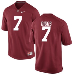 Youth Alabama Crimson Tide #7 Trevon Diggs Crimson Limited NCAA College Football Jersey 2403KCIY0